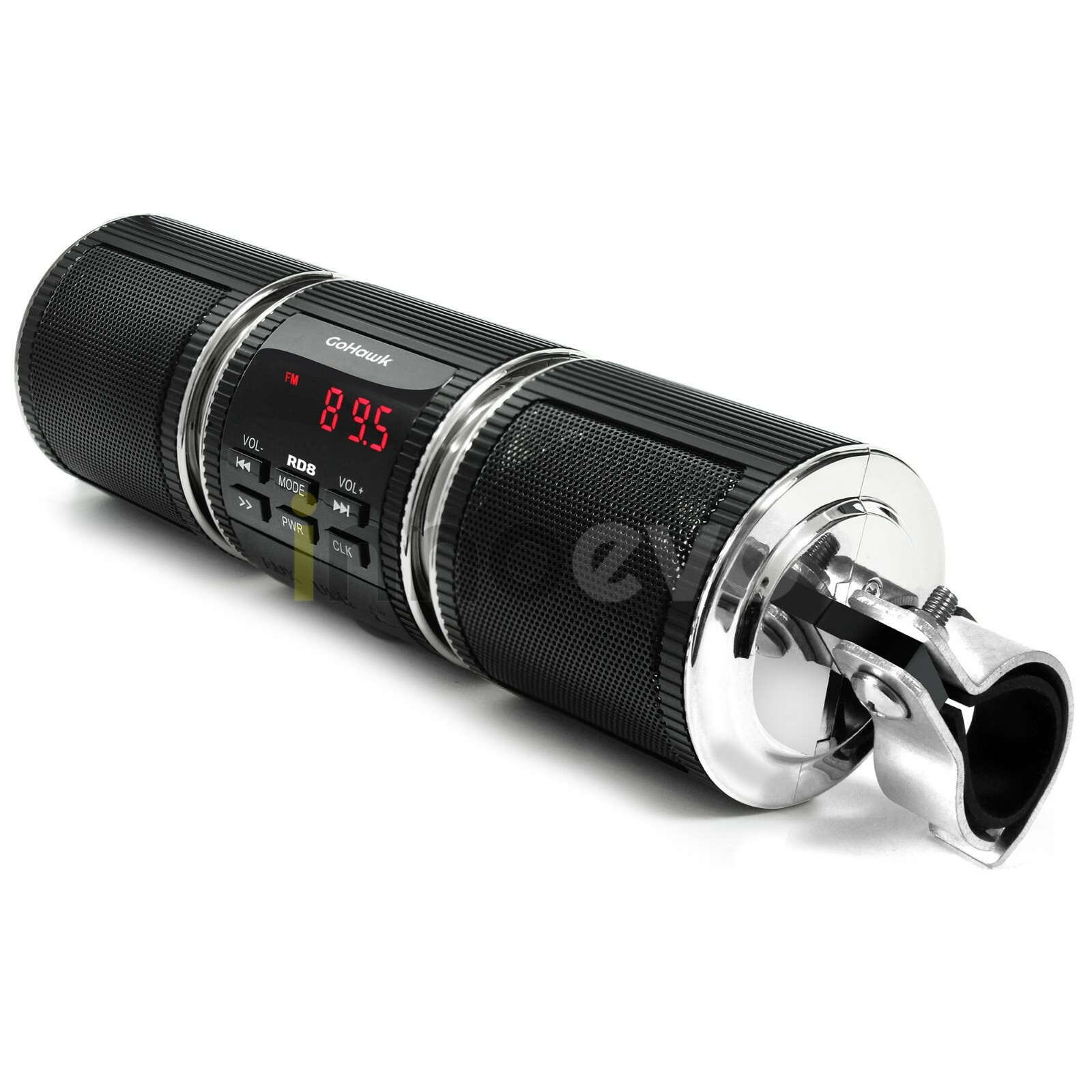 Waterproof Bluetooth Motorcycle Stereo Speaker MP3 Audio System USB AUX SD Radio