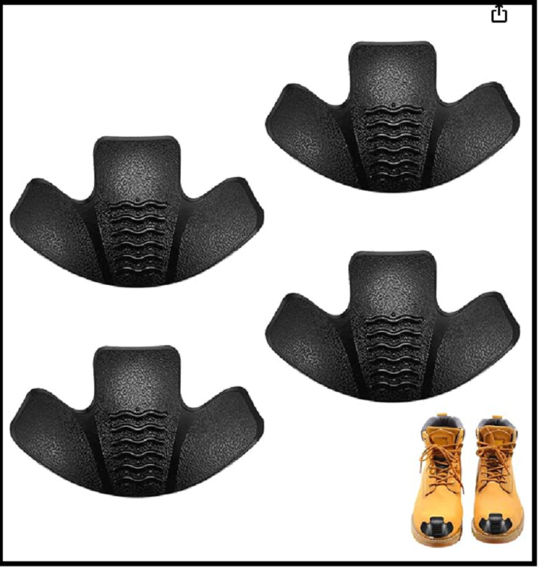 Boot Toe Protectors 4 Pieces Boot Guards Work Boot Toe Guards Work Boot Toe Boot