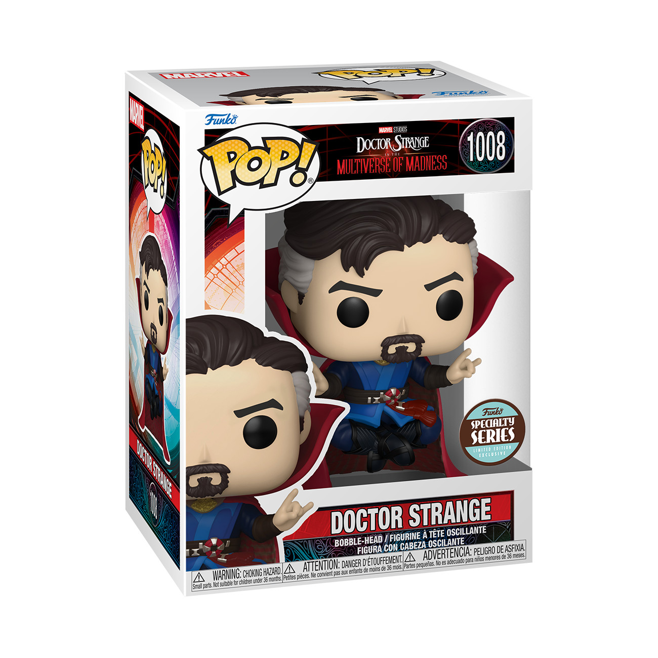 FunkoPop!MarvelDoctor Strange In The Multiverse Of Madness: Doctor Strange #1008