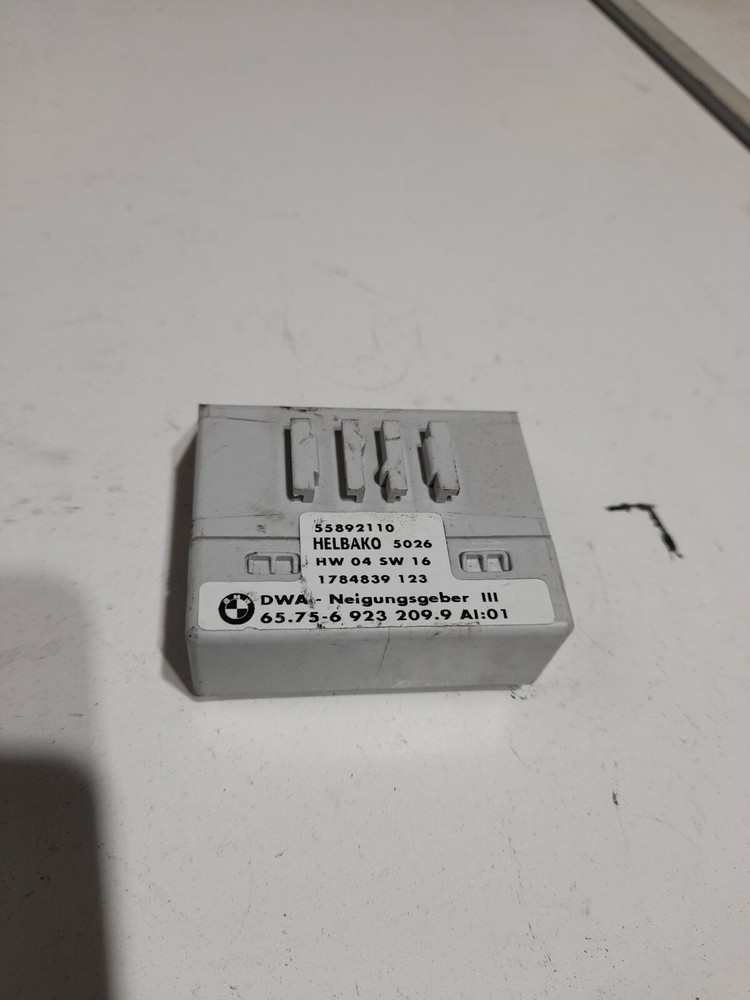 GENUINE BMW E46 E53 ALARM TILT INCLINATION SENSOR (38) +