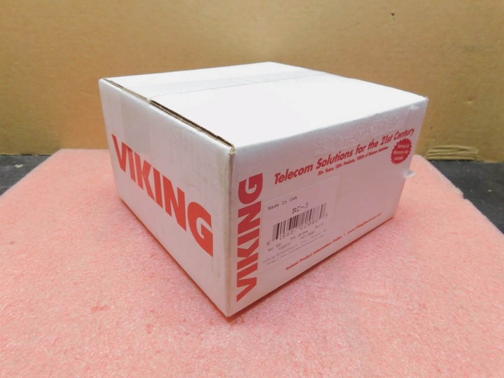 NEW!! VIKING RC-3 Three Relay Remote Touch Tone Controller w/ AC Adapter