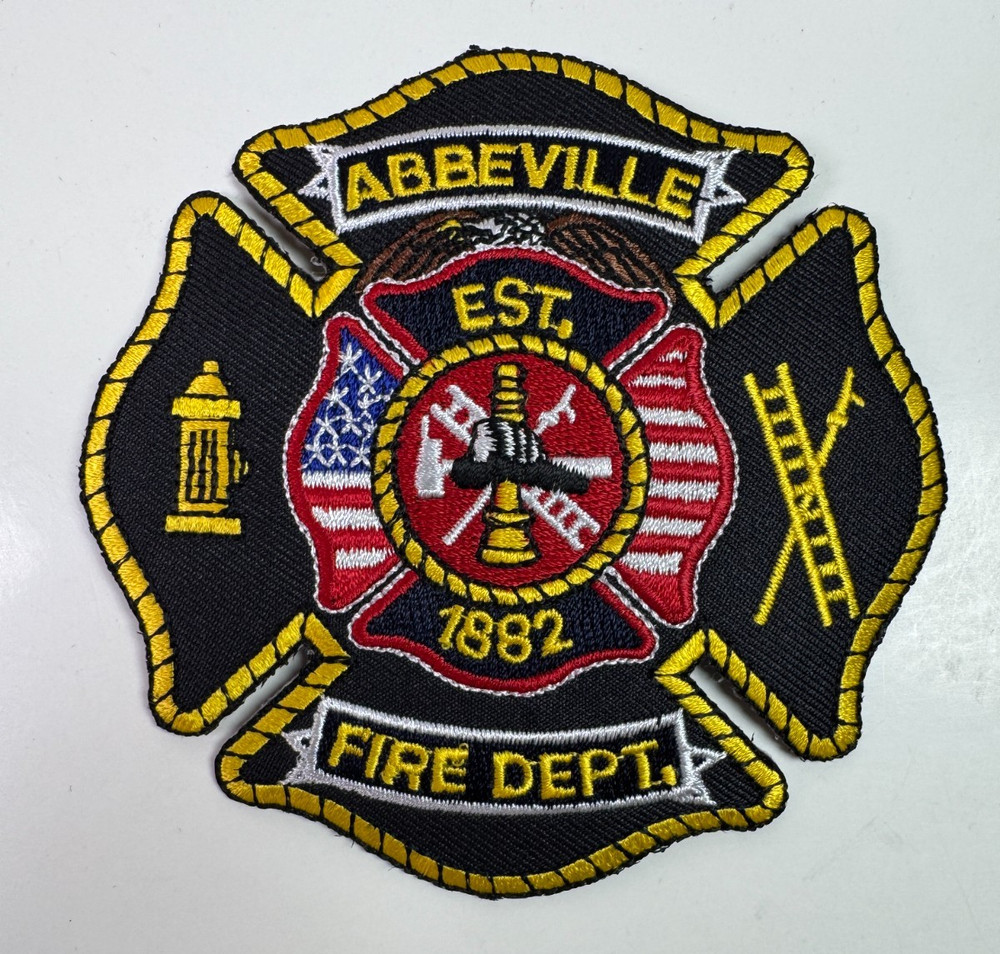 Abbeville Fire Louisiana Patch O10