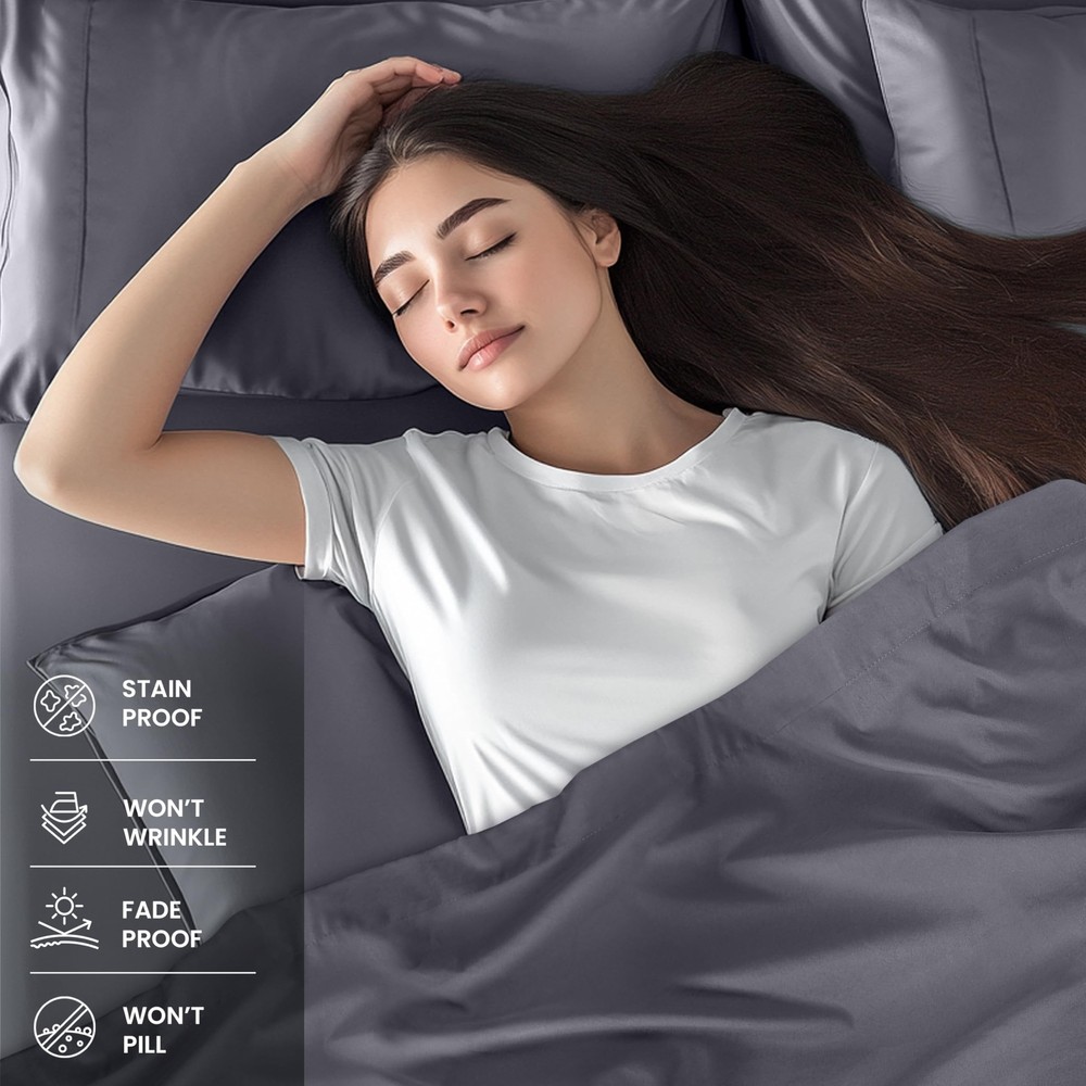 Utopia Bedding Queen Sheet Set – 4 Piece Bed Sheets for Queen Size Bed, So