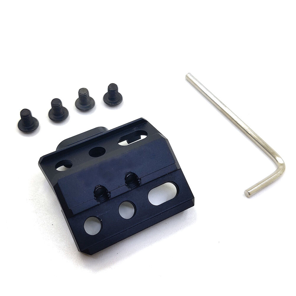 Mlok Offset Flashlight Mount Base Adapter for M300 M600 K1 Tactical Light Mount