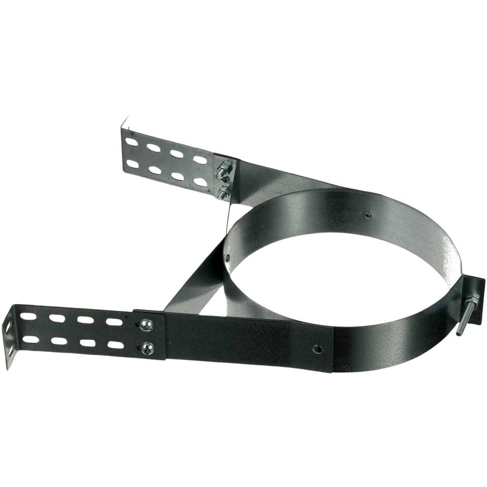 6" DuraTech Adjustable Wall Strap for Class A Chimney Pipe: 6DT-WS-AMP