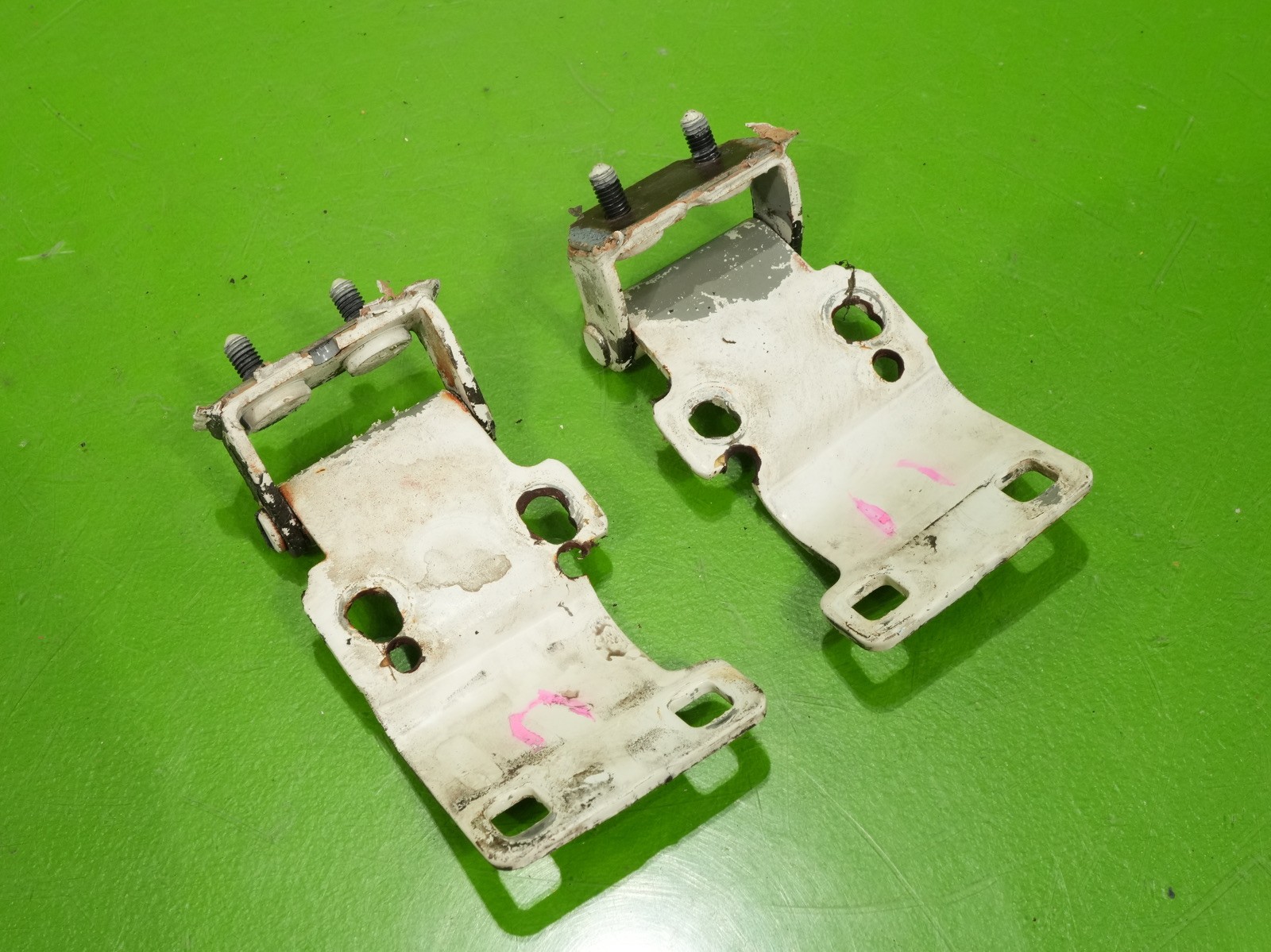 92-95 Civic hatch hatchback OEM rear back glass hinges hangers munts brackets