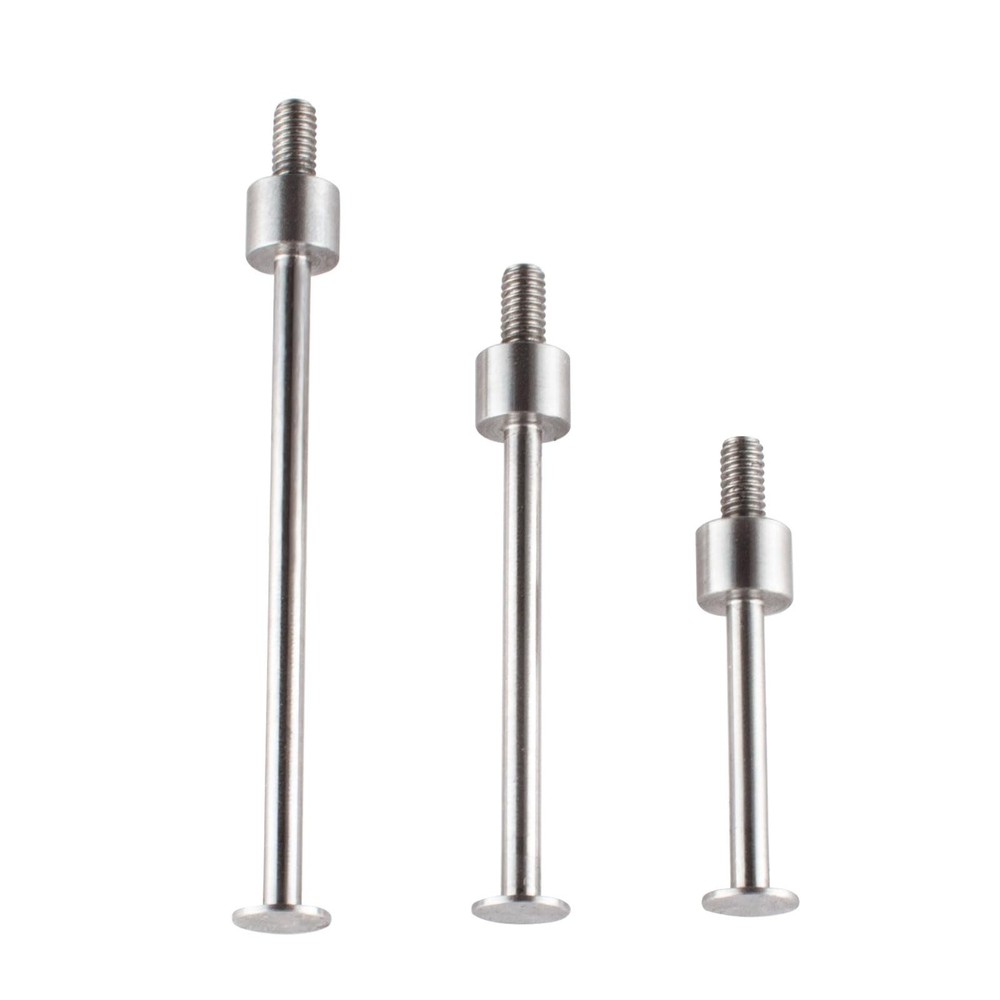 Flat Contact Points Set for Dial Indicator M2.5 Thread 0.4mm Thickness