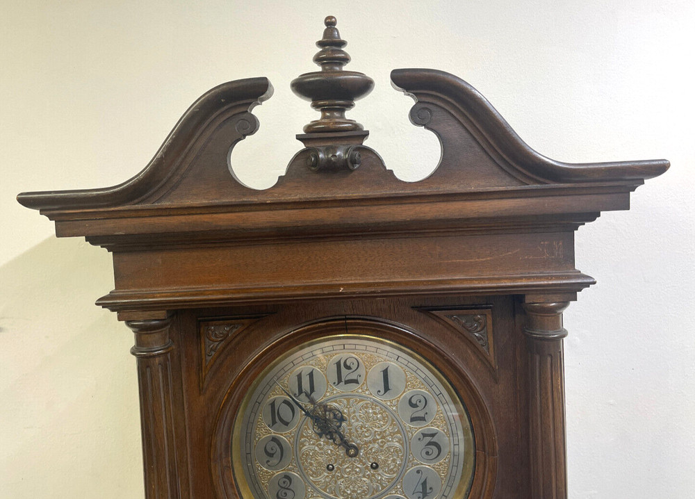 Large Antique German Gustav Becker Wall Clock *
