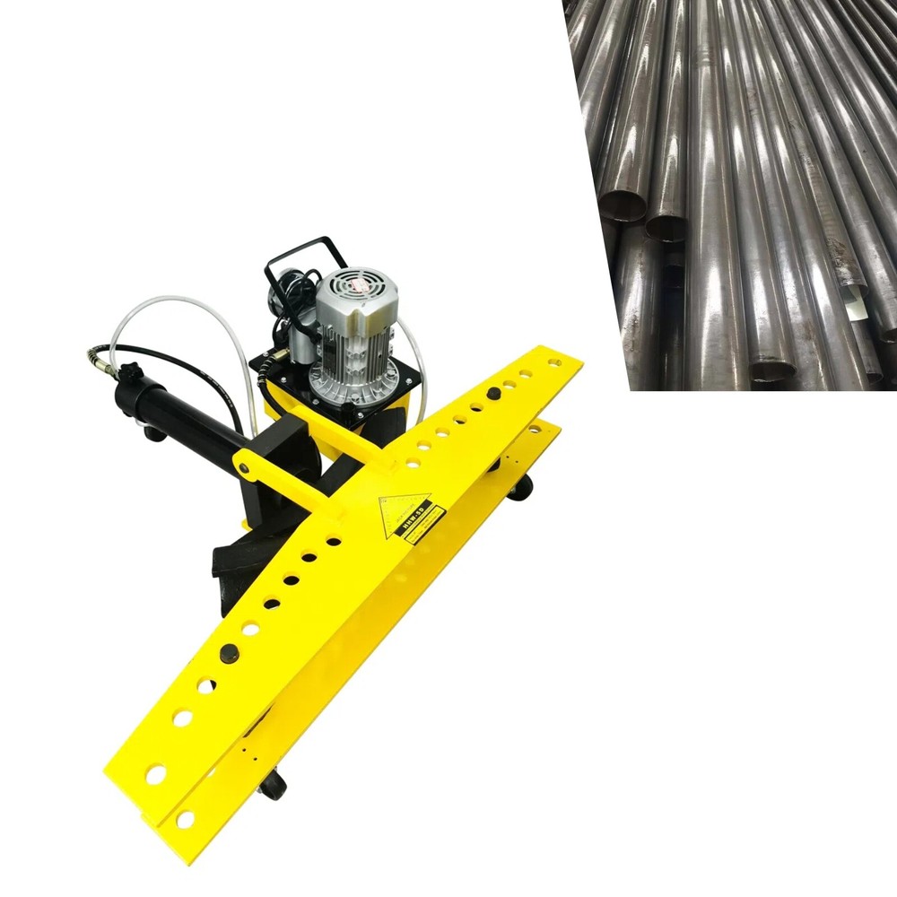 110V Split Type Electric-hydraulic Round & Square Pipe Bending Machine 10*Dies