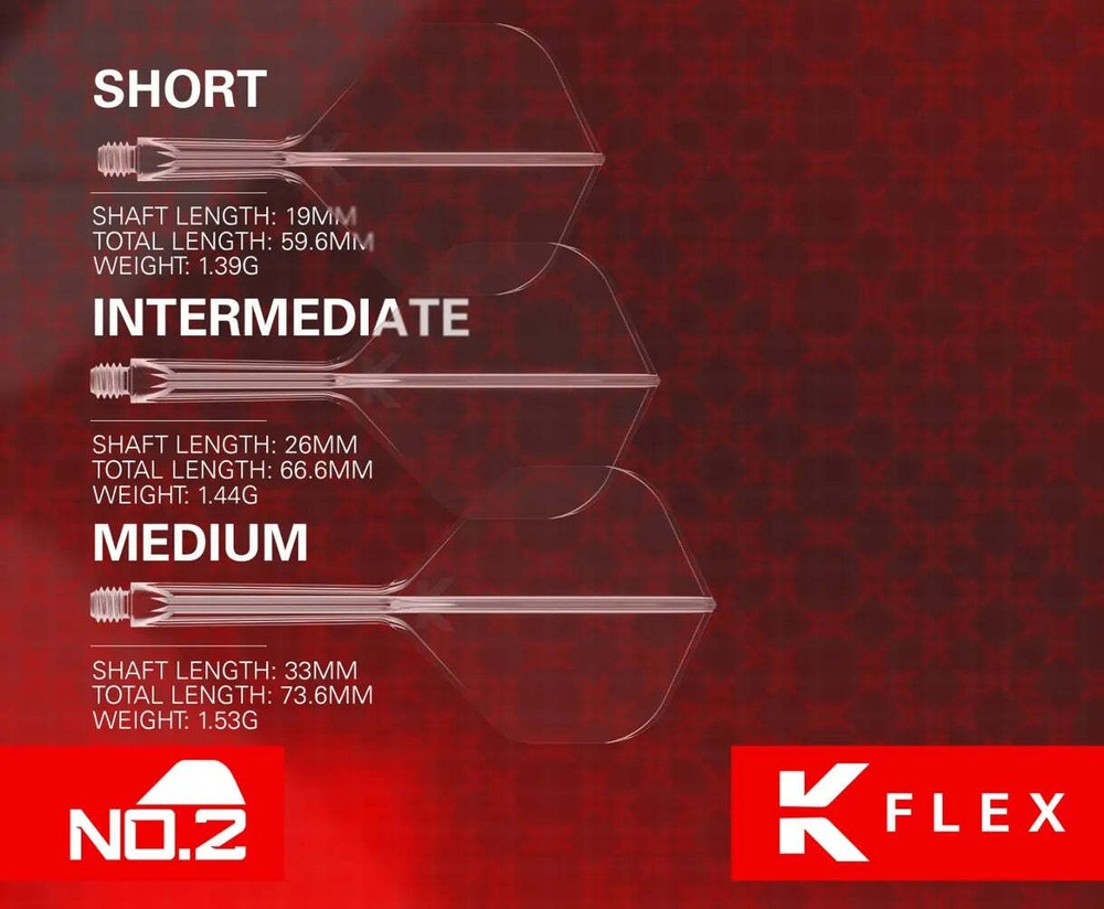 Target K-Flex Flight System No. 2 Medium Neon Yellow
