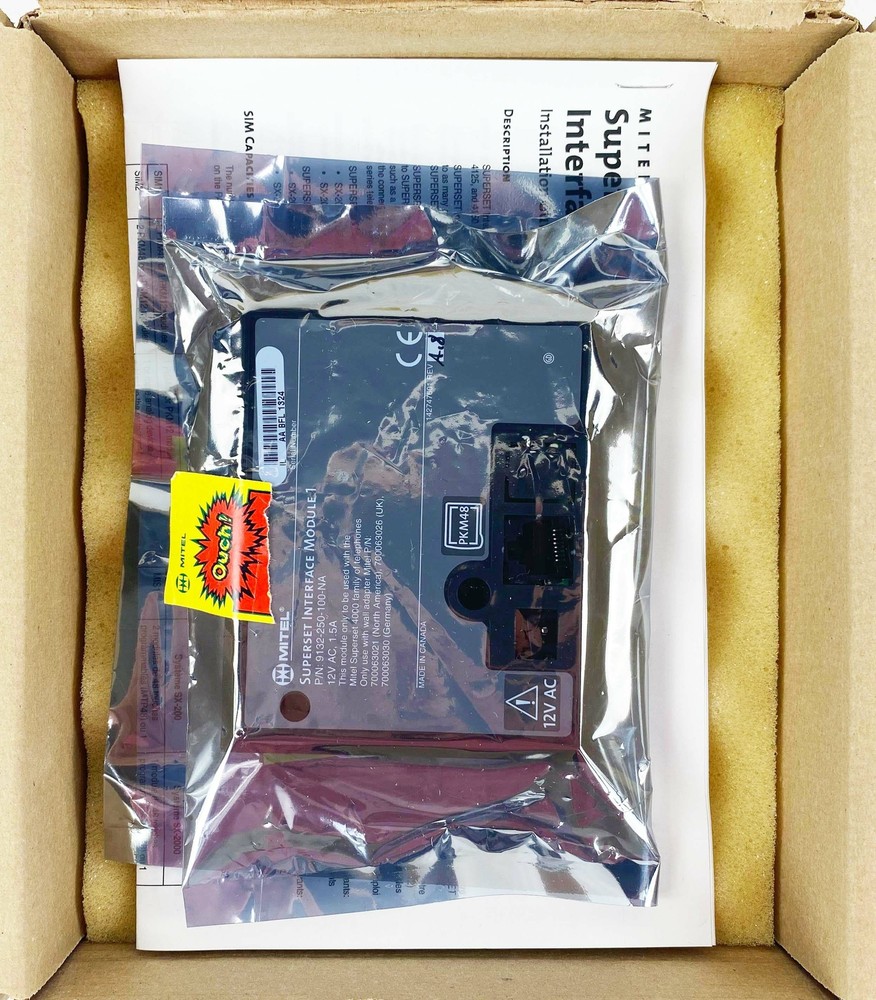 Mitel Superset Interface Module 1 (9132-250-100) - Refurbished