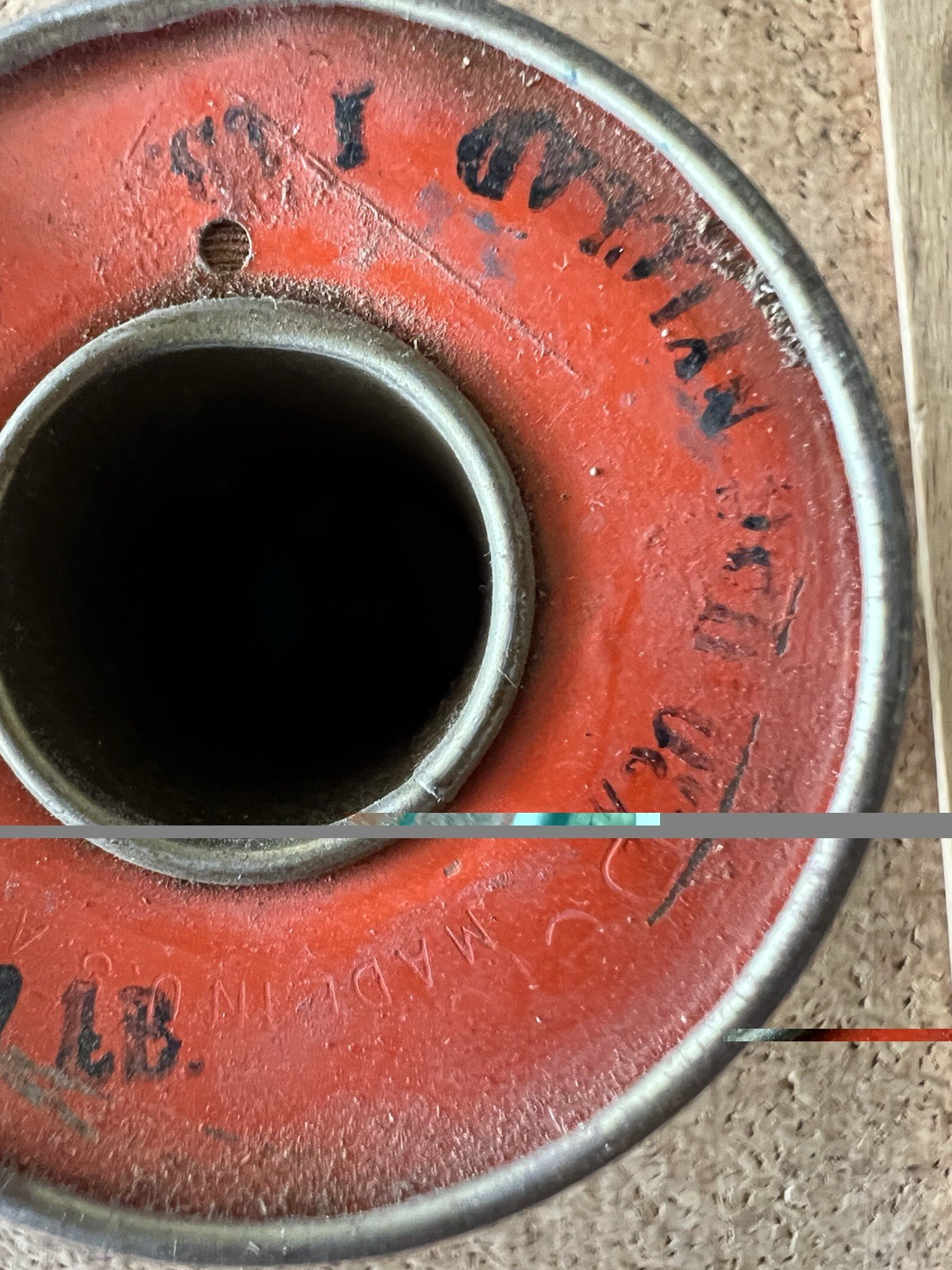 Vintage #30 Nylclad Copper Wire Spool