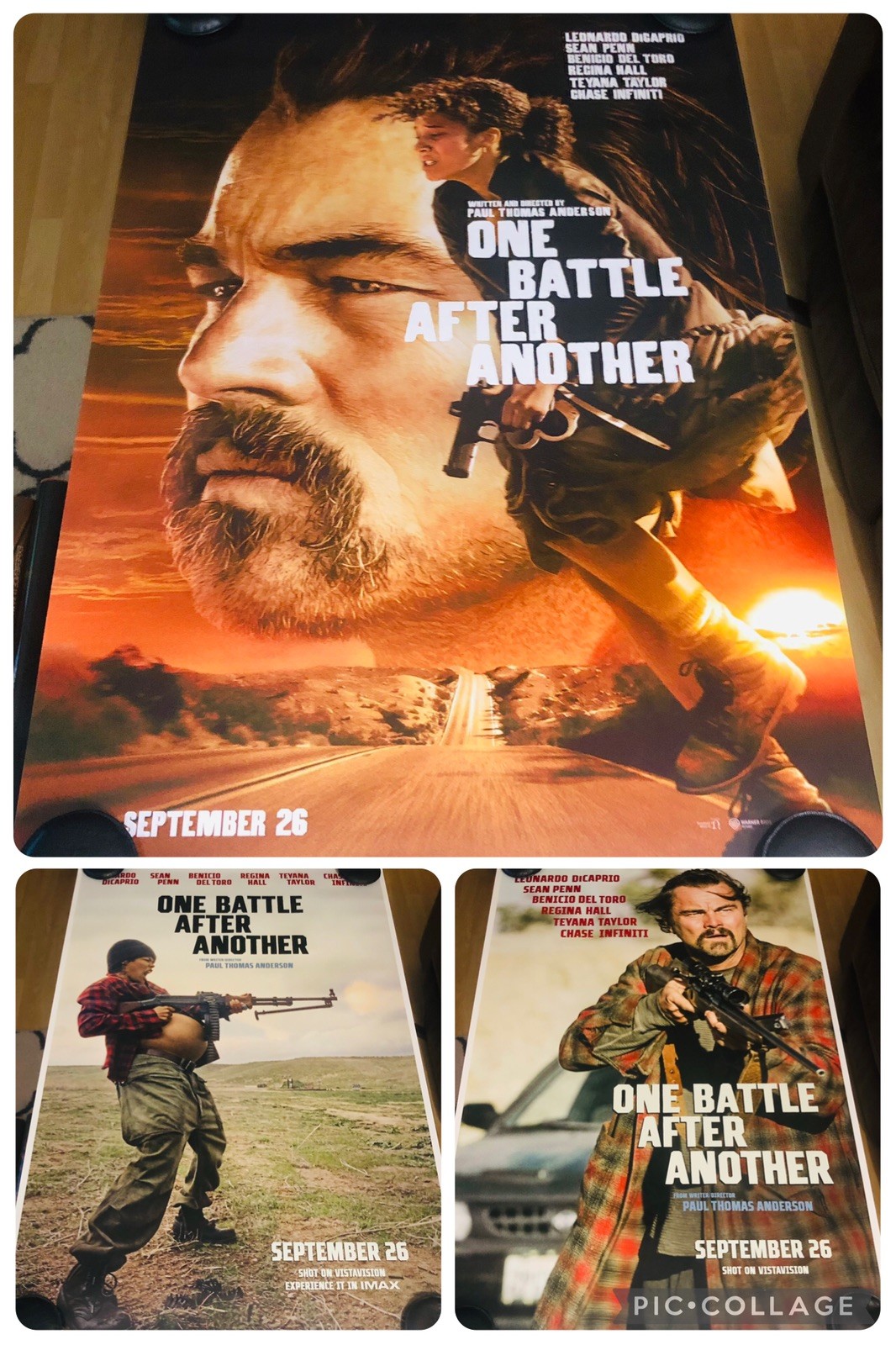 ONE BATTLE AFTER ANOTHER Original DS 27X40 Movie Poster BEST PICTURE SET of 3