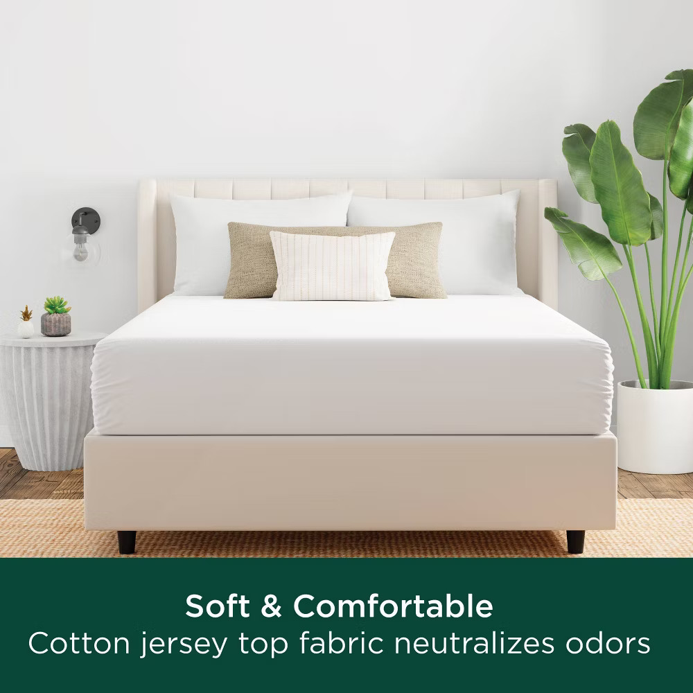 Queen Cotton Fresh Mattress Protector - AllerEase