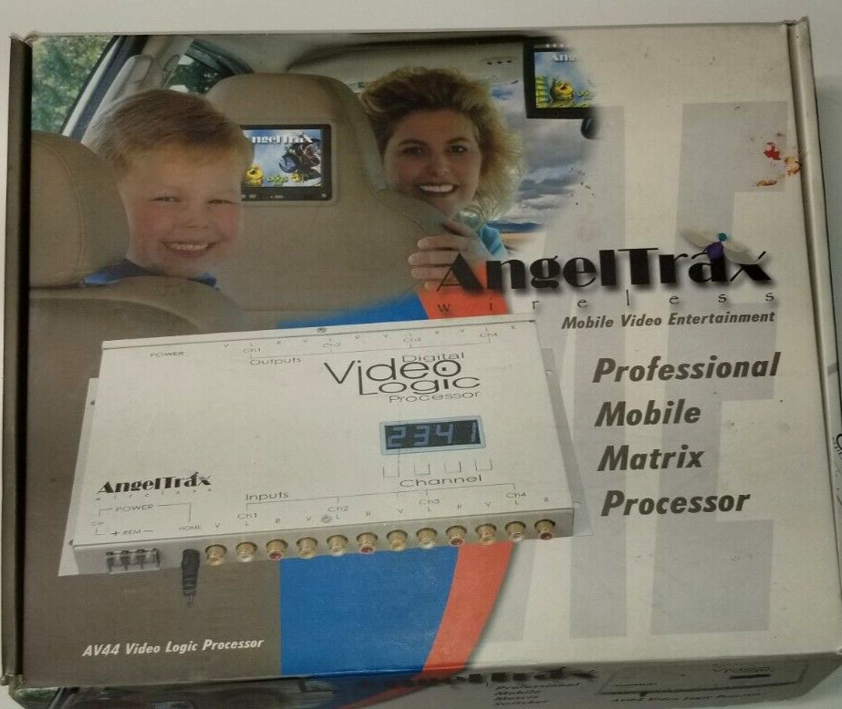 Angeltrax AV44 Professional Mobile Matrix Video Processor Switcher