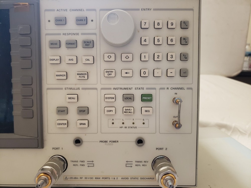 HP 8753D 30KHz-3GHz Network analyzer working