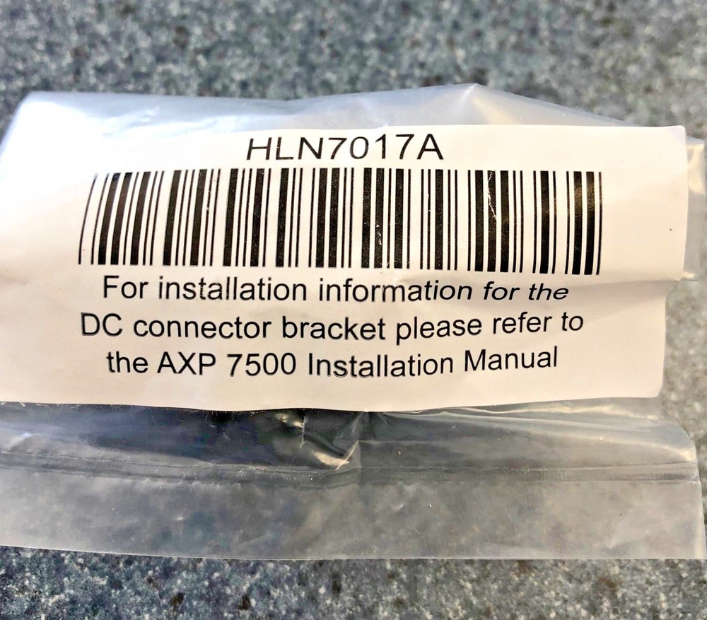 NEW HLN7017A MOTOROLA DC CONNECTOR BRACKET KIT