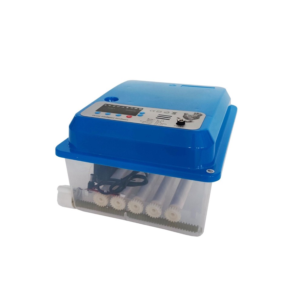 Automatic Egg Bird Incubator 16 Eggs Intelligence Poultry Hatcher Quail Breeder