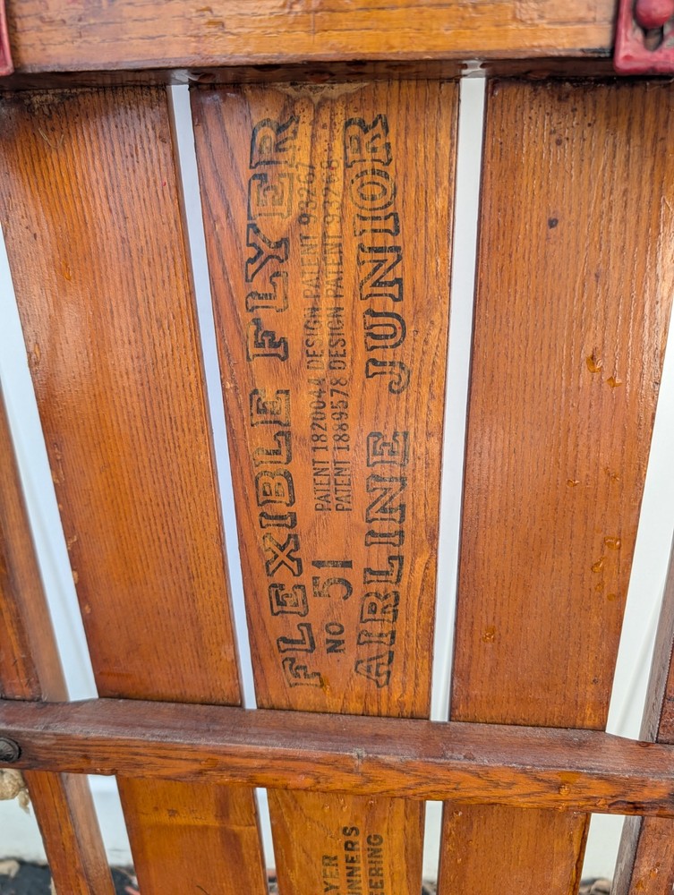 vintage sled flexible flyer