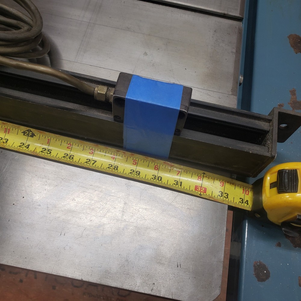 Dro glass scale Bridgeport Textron