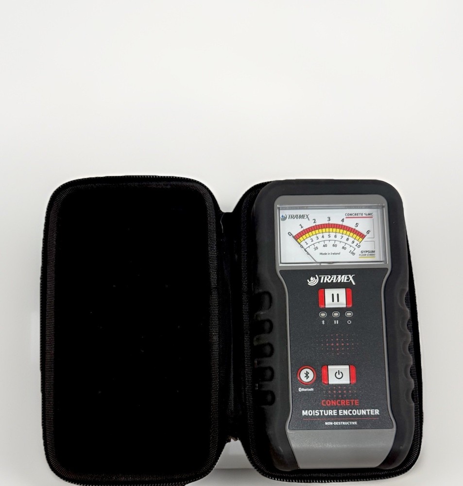 Tramex CME5 Moisture Meter Bluetooth Analog/Digital Portable Non-Destructive A+