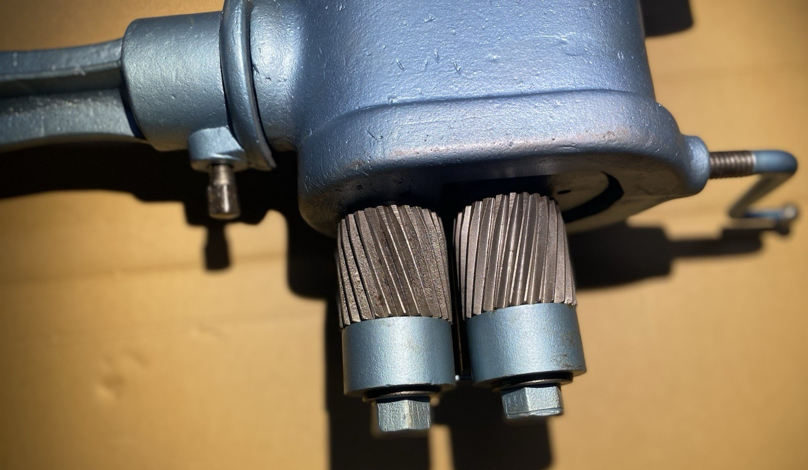 Vintage Niagara Hand Crank Beading & Crimping Rotary Machine Roper Whitney