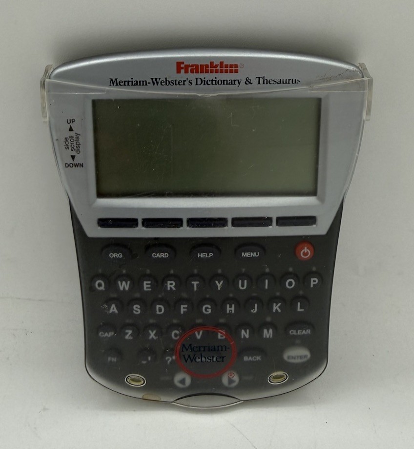 Franklin Merriam-Webster Dictionary Thesaurus Concise Columbia Encyclopedia