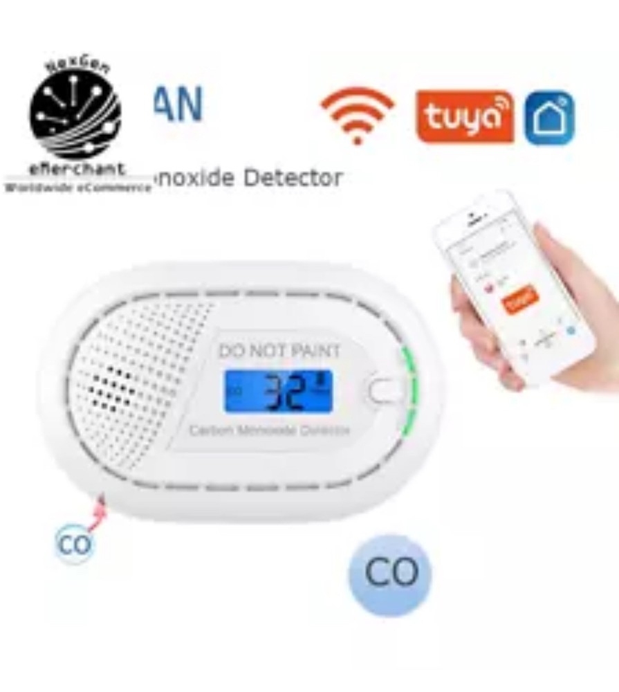 RUNIDUR CARBON MONOXIDE ALARM 2PACK