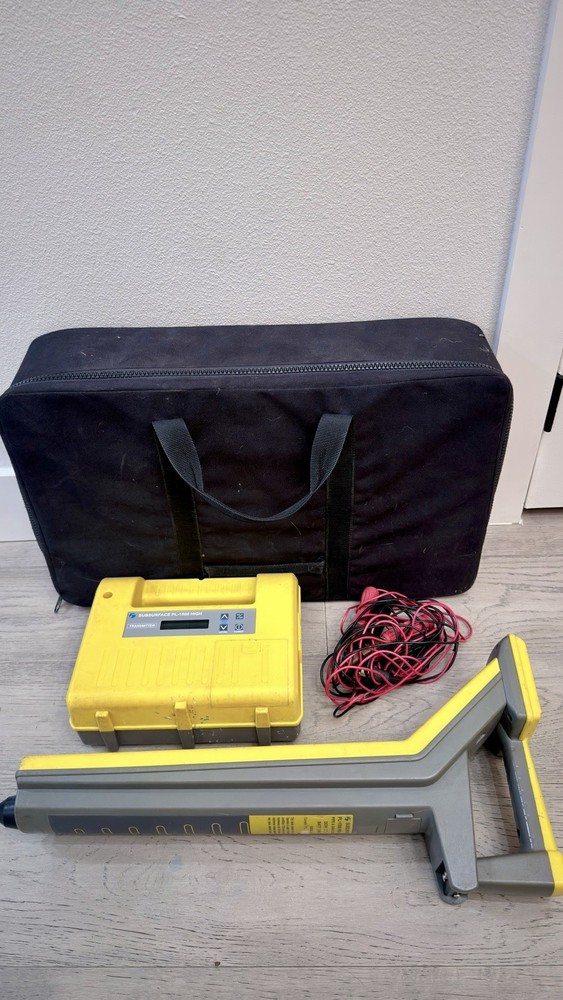 SubSurface Instruments PL-1500 Pipe and Cable Locator with Case