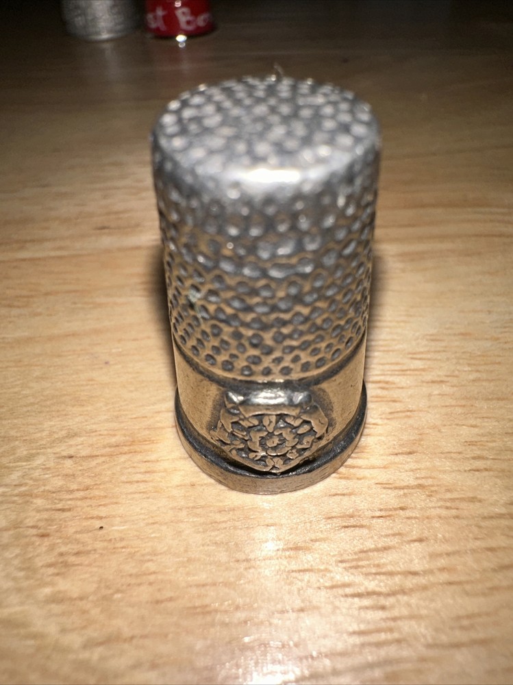 Vintage Metal Thimbles Unusual Decorative