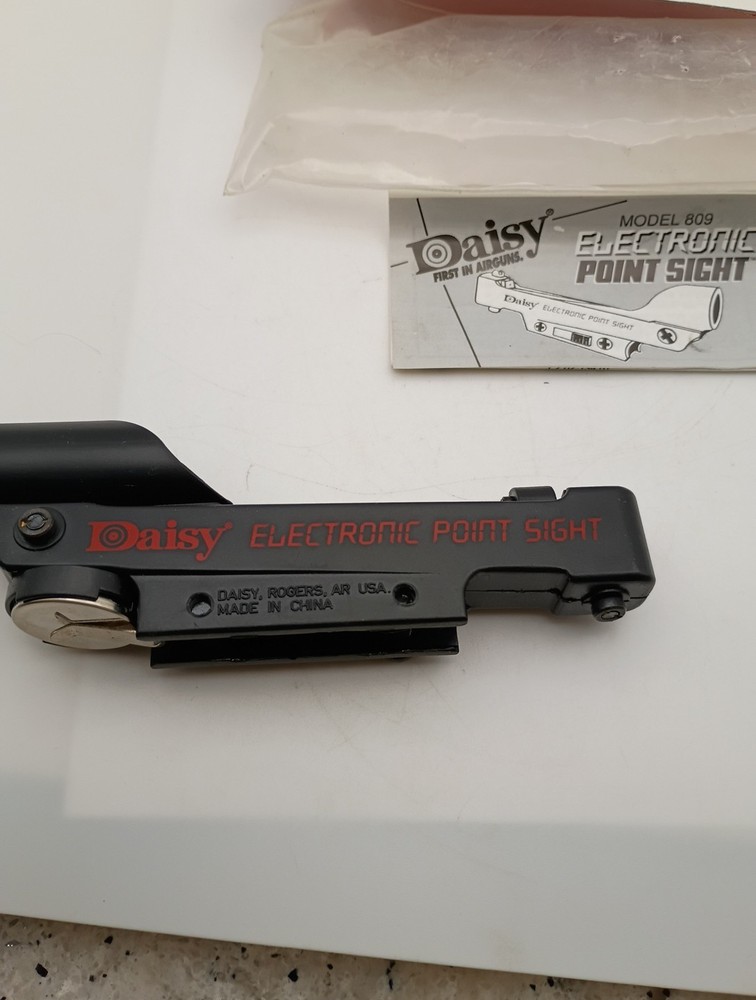 Daisy Electronic Point Sight Model 7809 New Old Stock