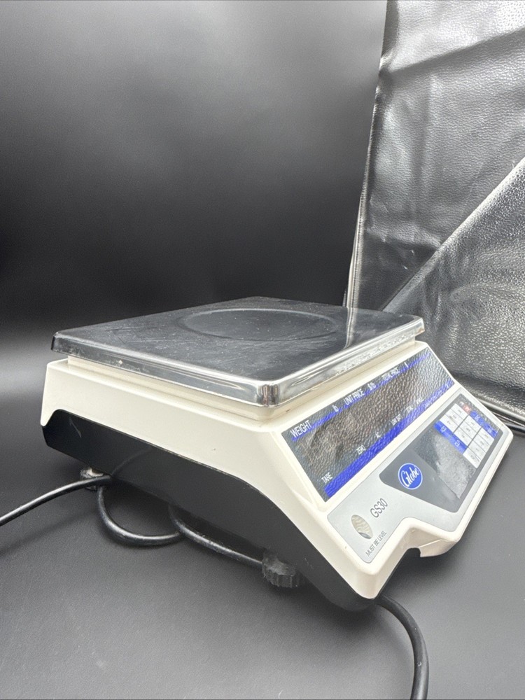 TESTED Globe GS30 30lb Capacity Price Computing 2-Sided Deli Scale Used