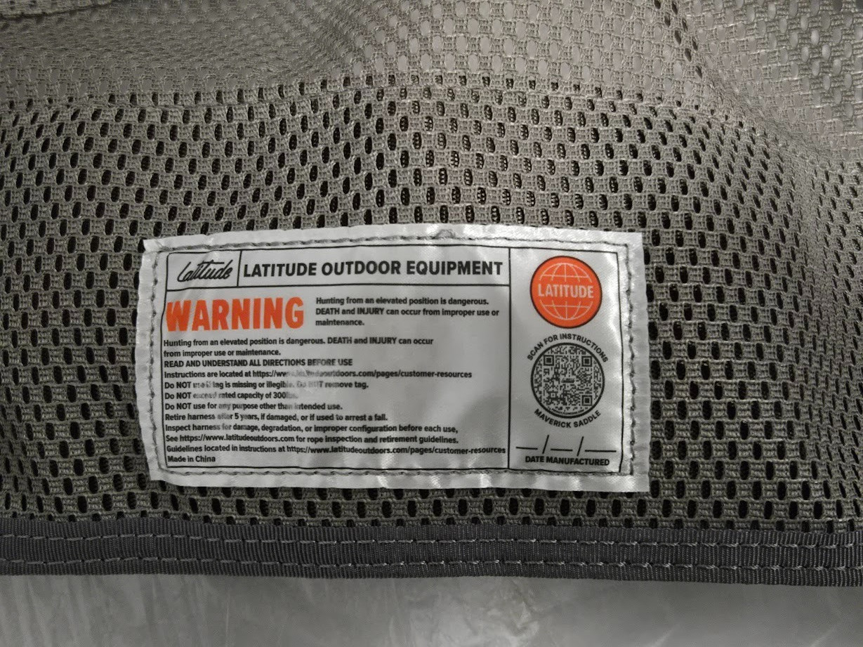 Latitude Outdoors Maverick Single-Panel Saddle Realtree ( Part See Pictures )