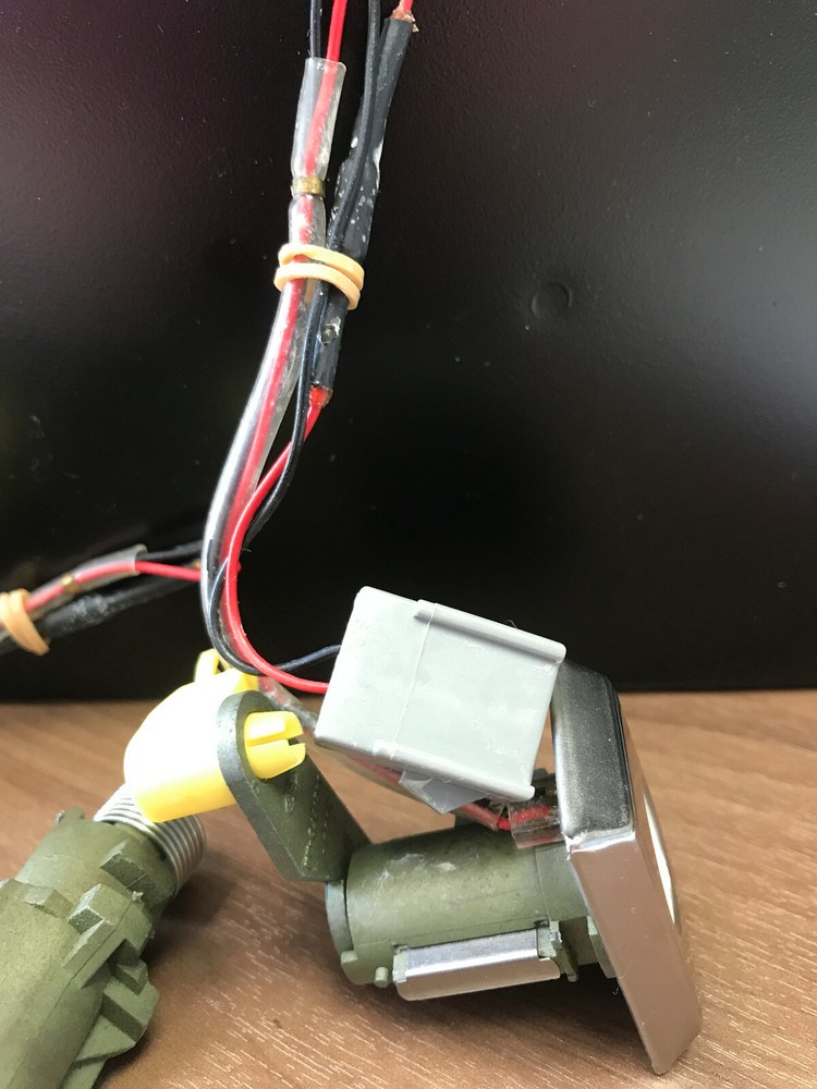 1981-89 Ford Lincoln Mercury Door & Trunk Lock Set, Lighted Rectangular Face NOS