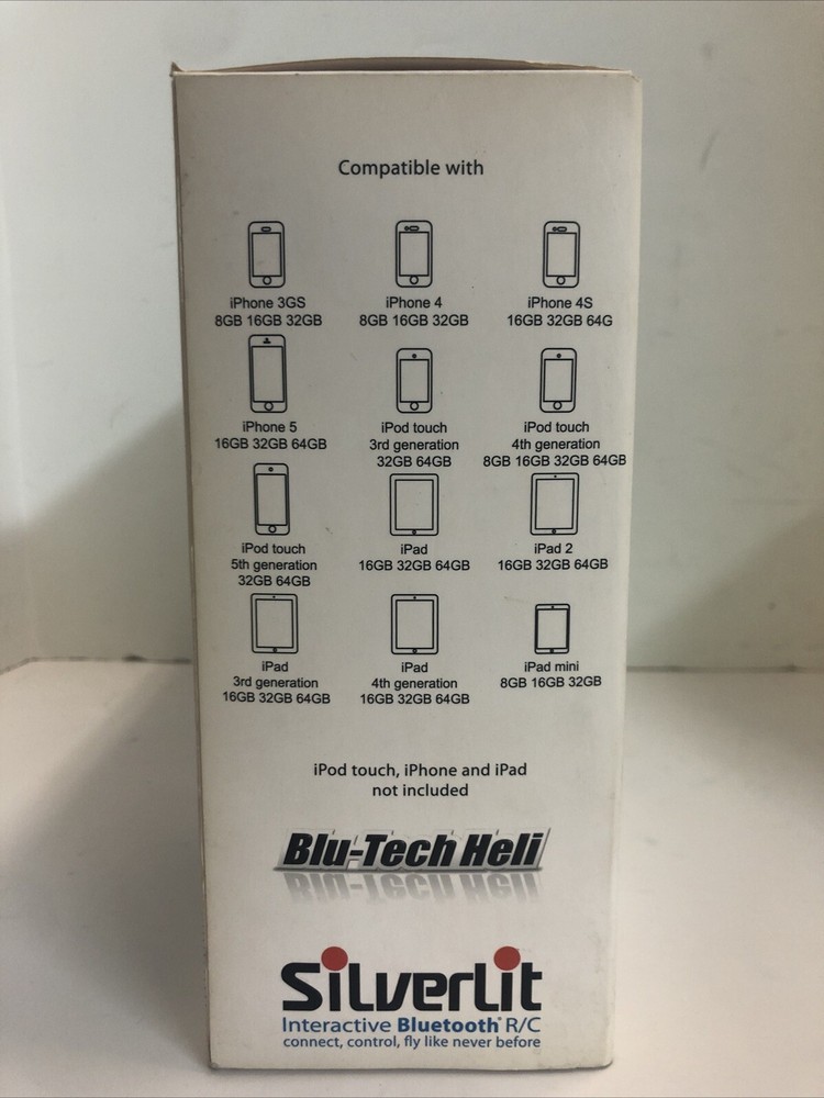 2011 Silverlit RC Helicopter Blu-Tech Heli - 84633