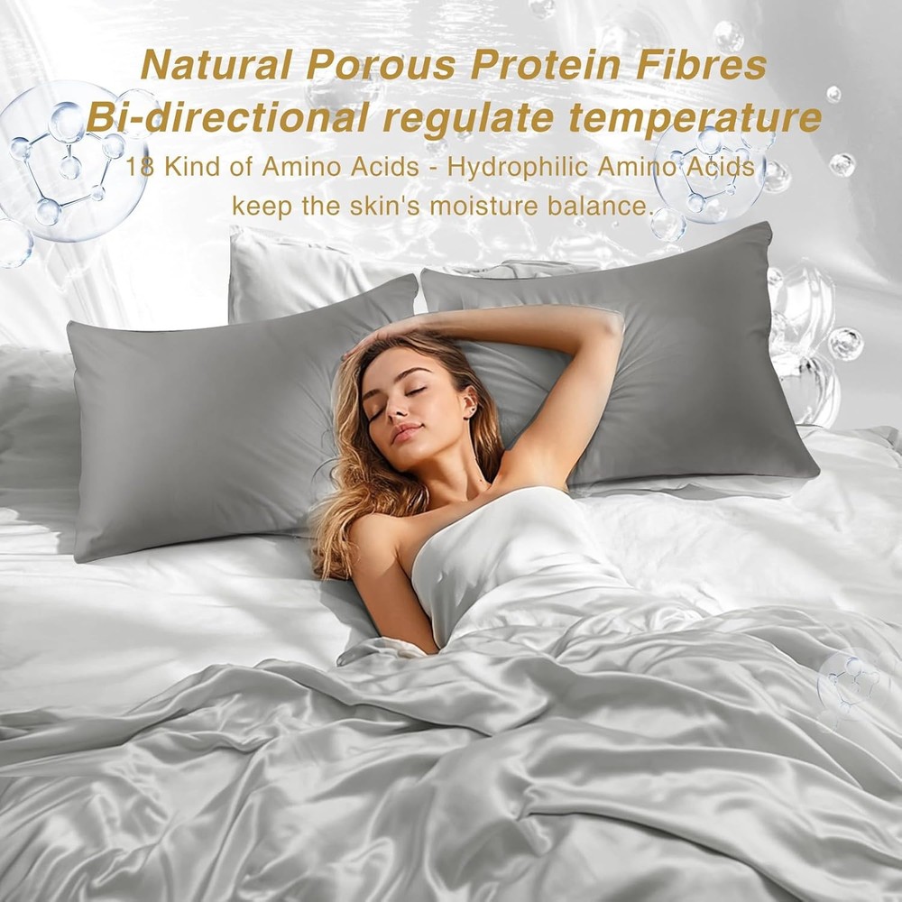 KASENTEX Mulberry Silk Pillowcases