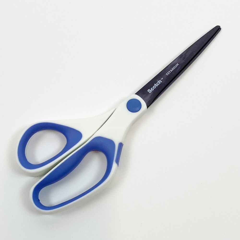 Scotch Scissors Precision Ultra Edge Titanium Shears Assorted Colors 8”  1 count