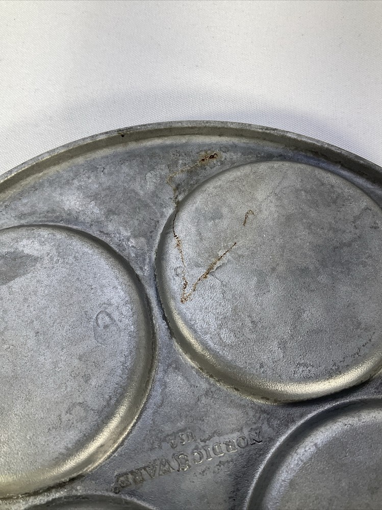 Nordic Ware 8.5” Insect Mini Pancake Pan Butterfly Dragonfly Ladybug Caterpillar