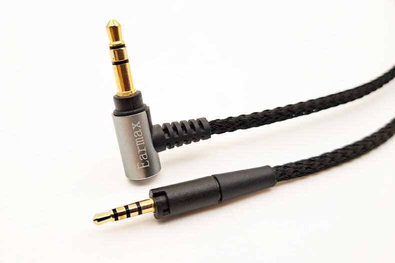 Replace nylon Audio Cable For Sennheiser HD 400S headphones