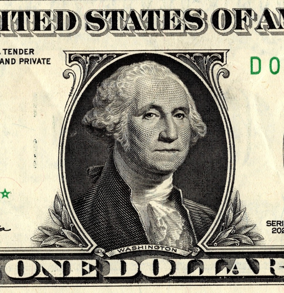 2021 D Star Note One Dollar Bill Regular Run Pack Note