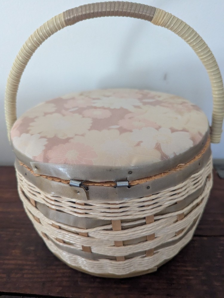 Vintage Sewing Basket