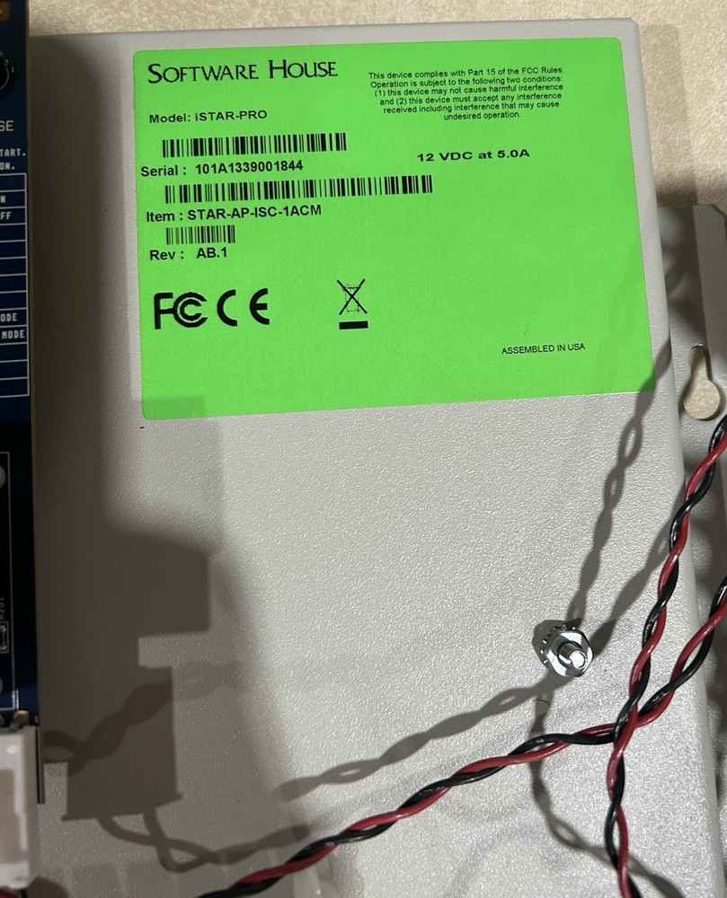 SoftWare House ISTAR PRO-AP-ISC-2ACM Plus Power Supply