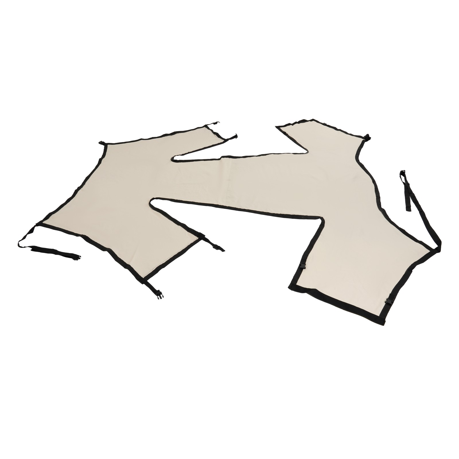 Aircraft Cabin and Windshield Cover White Canvas For Cessna 150 Cessna 152