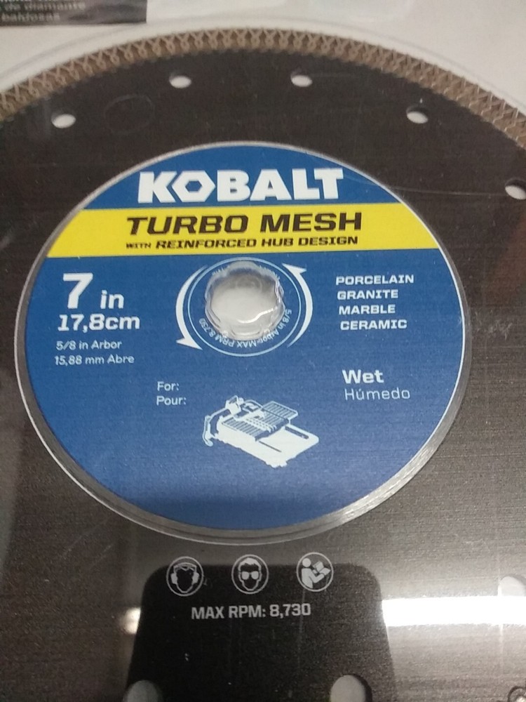 Kobalt Diamond Tile Blade 2636235 7 In