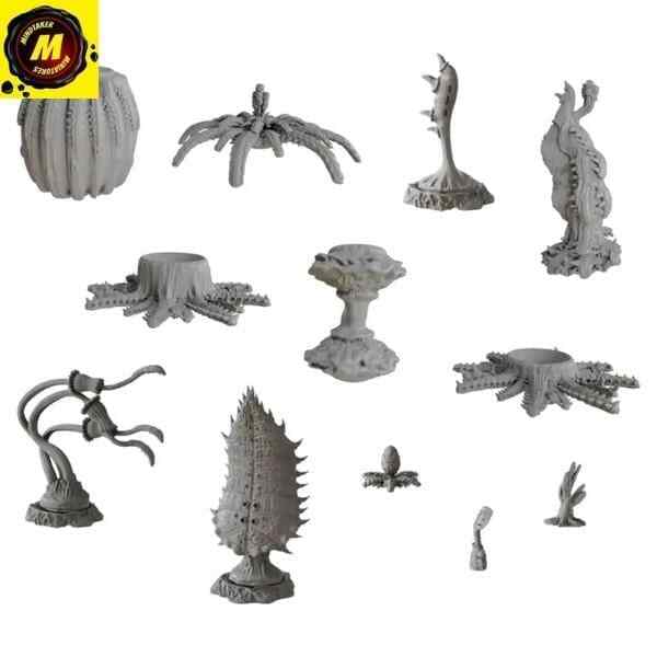 Terrain Crate: Xenos Jungle - #MGCTC229 - Sci-fi Terrain