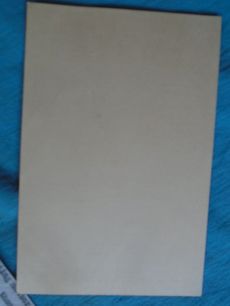 WWII Air Raid Damage Report, dated test, with original instructions