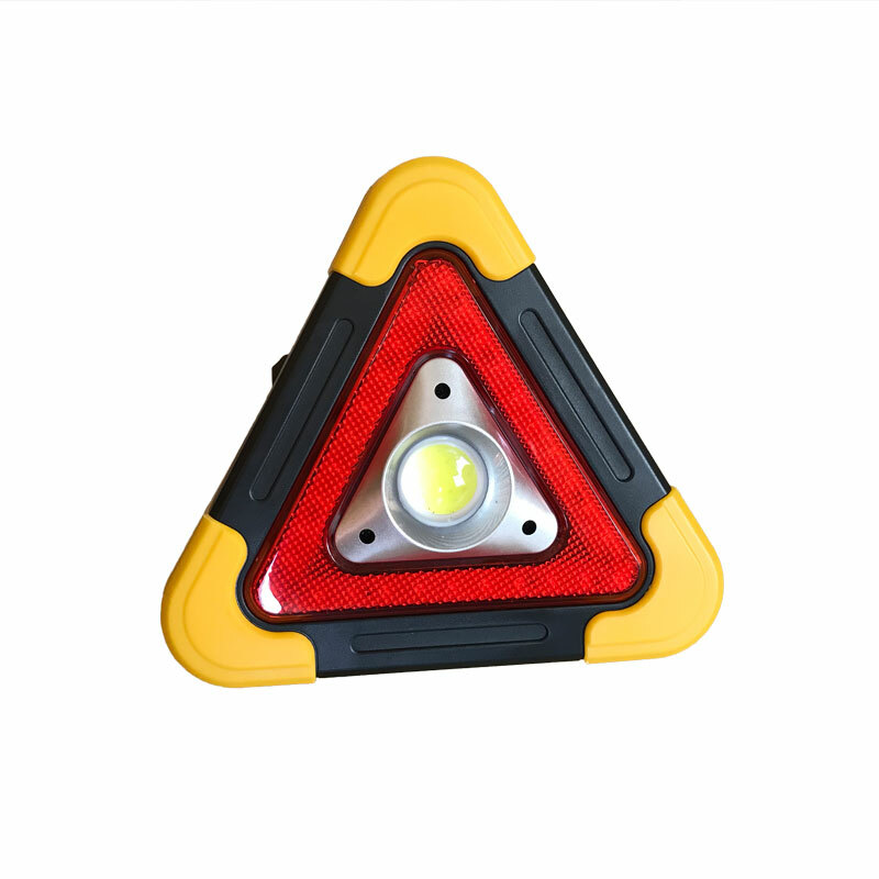 Triangle Emergency Warning LED Light Waterproof With  Flashlight
