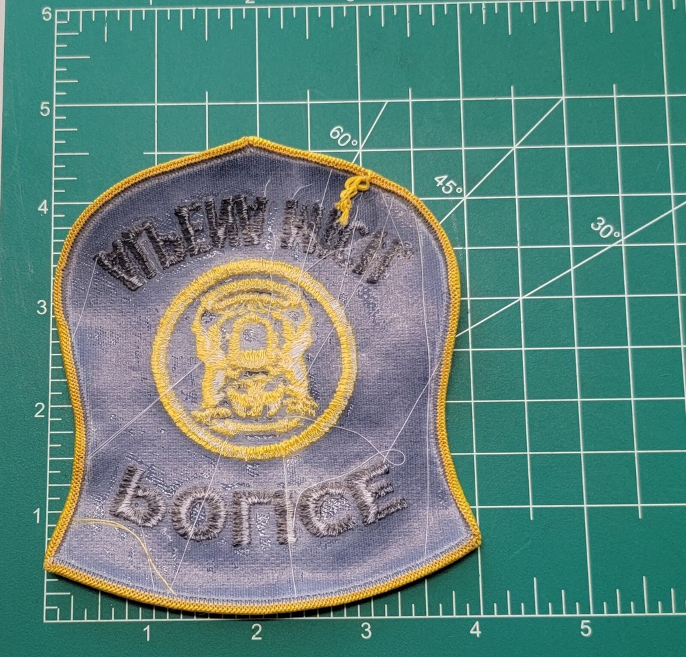 Michigan ALPENA Police Shoulder Patch