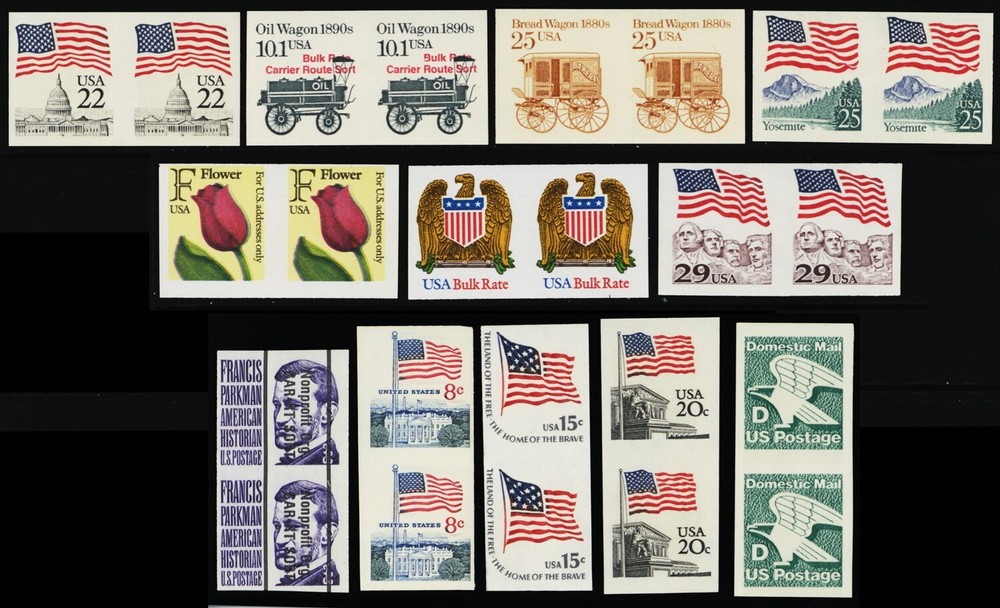 Imperforate Error Collection - ALL Mint NH - SEE ALL SCANS * Stuart Katz