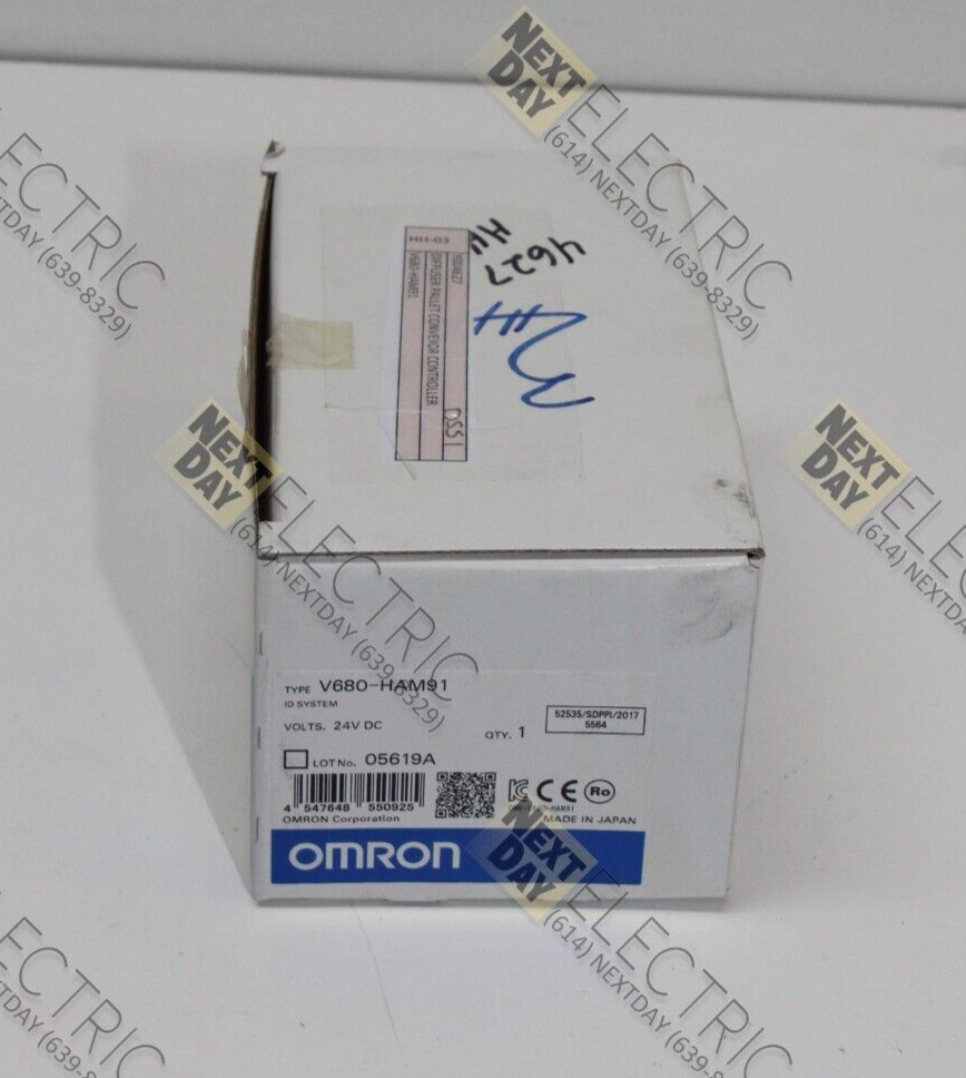 Omron, V680-HAM91, RFID Flag Amplifier Sensor Controller Identification